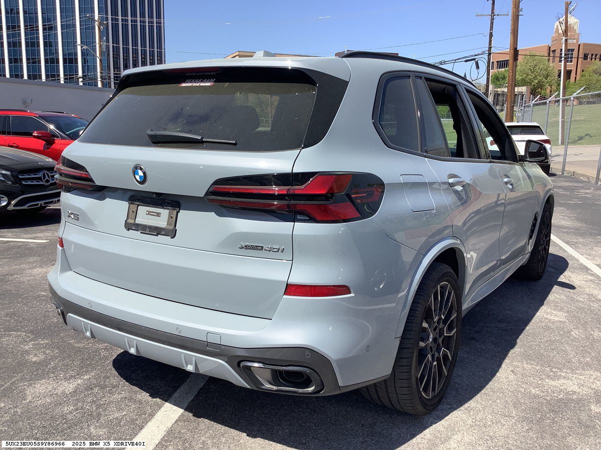 Sold 2025 BMW X5 xDrive40i in Dallas